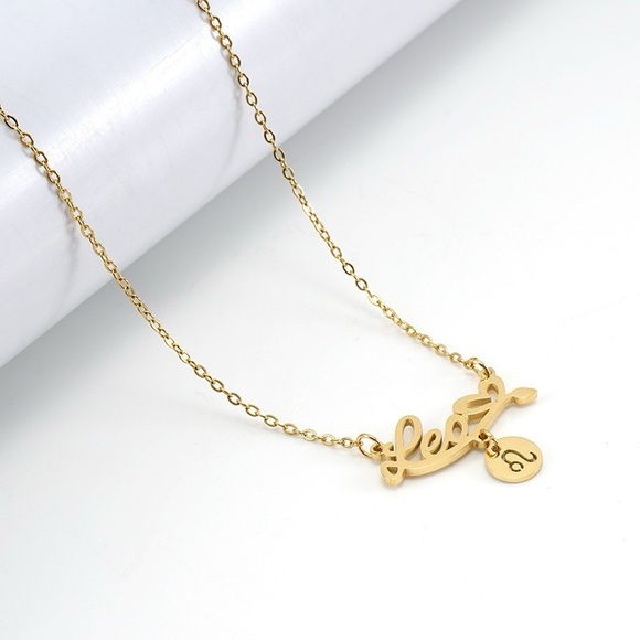 18K Gold Plated Zodiac Signs Horoscope Necklace*Astrology Star Signs*ZX - Picture 5 of 14